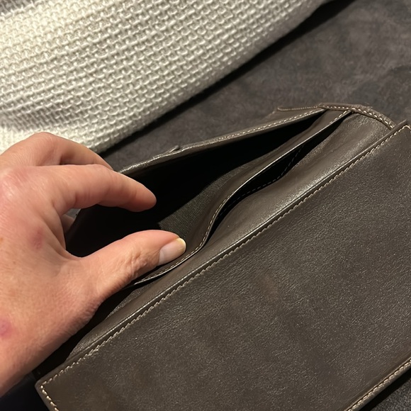 Vintage Gucci Authentic Monogram Continental Long Snap Flap Wallet 7 1/2 X 4 - Picture 8 of 15